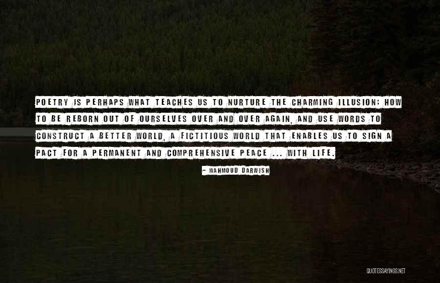 A World Of Peace Quotes By Mahmoud Darwish A World Of Peace Quotes By Mahmoud Darwish