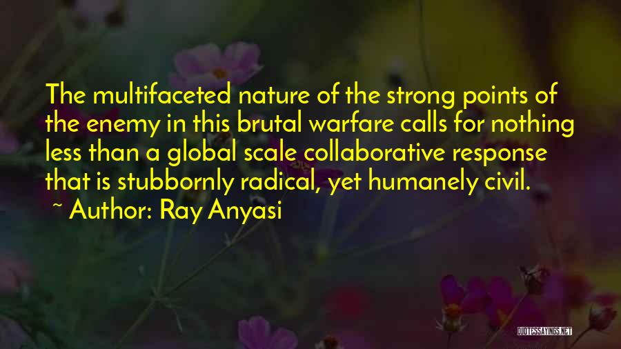 A World Of Peace Quotes By Ray Anyasi