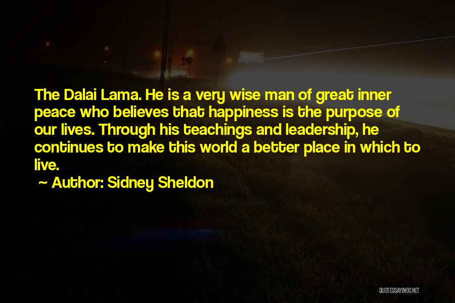 A World Of Peace Quotes By Sidney Sheldon