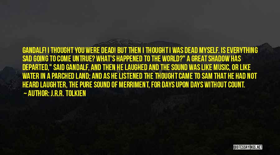 A World Without Music Quotes By J.R.R. Tolkien