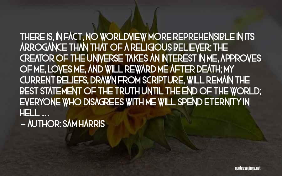 A Worldview Quotes By Sam Harris