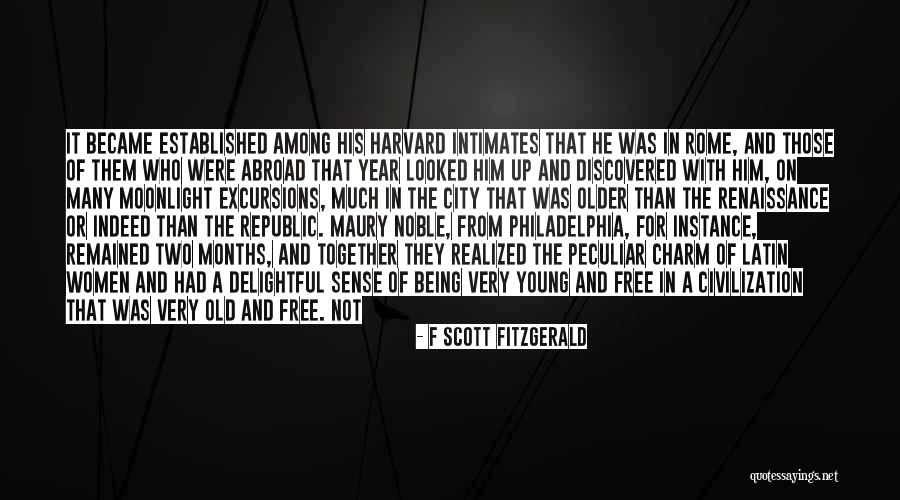 A Year Abroad Quotes By F Scott Fitzgerald