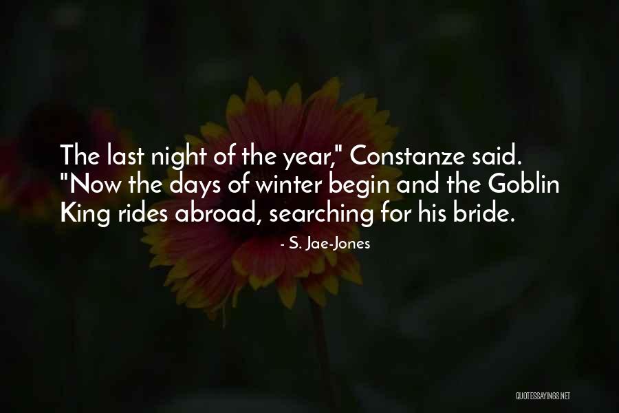 A Year Abroad Quotes By S. Jae-Jones