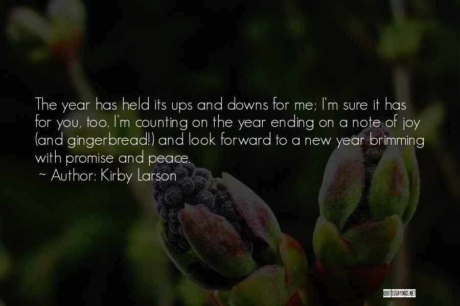 A Year Ending Quotes By Kirby Larson