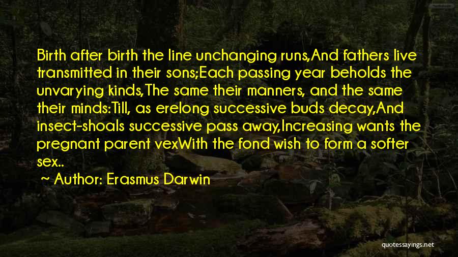 A Year Passing Quotes By Erasmus Darwin