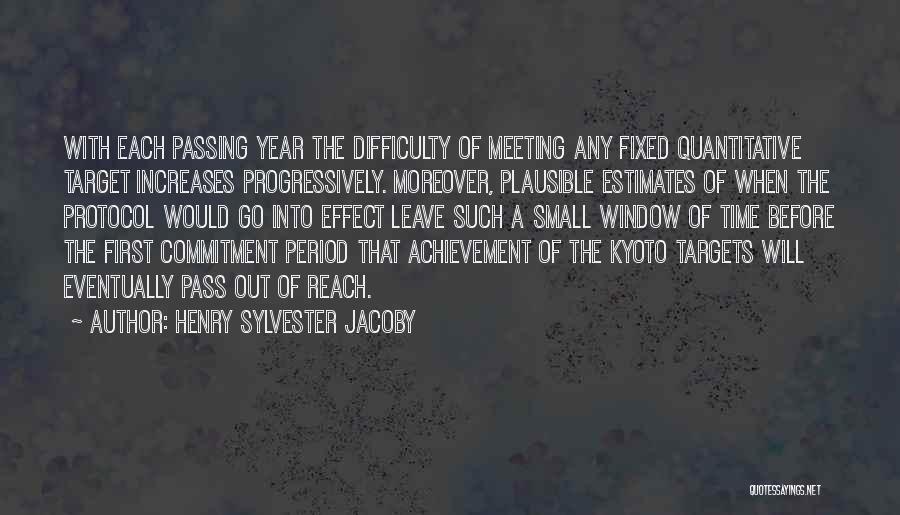 A Year Passing Quotes By Henry Sylvester Jacoby