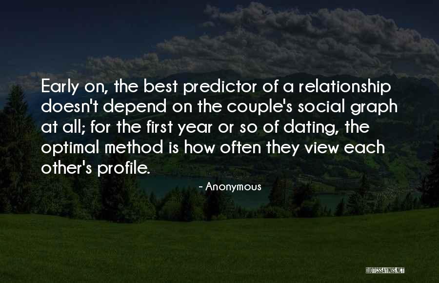 A Year Relationship Quotes By Anonymous