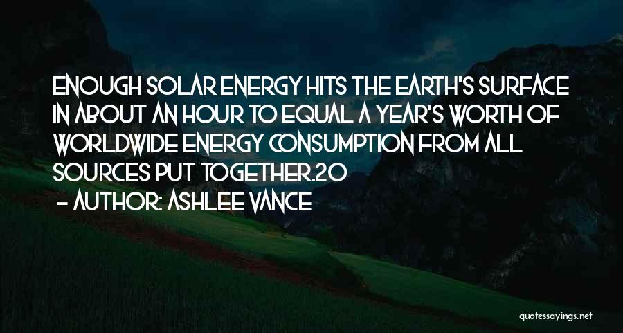 A Year Together Quotes By Ashlee Vance