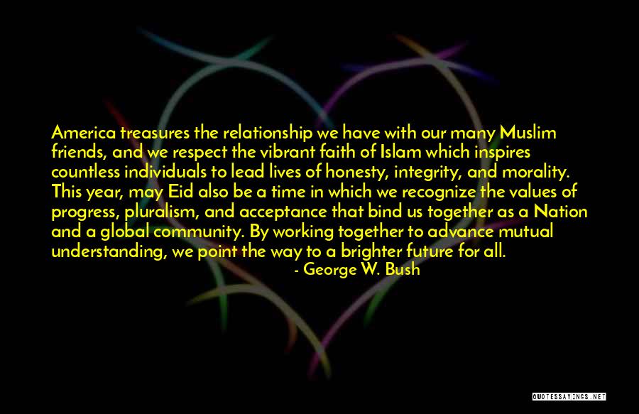 A Year Together Quotes By George W. Bush A Year Together Quotes By George W. Bush