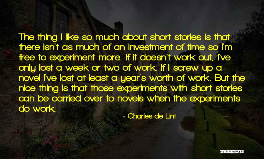 A Year's Time Quotes By Charles De Lint