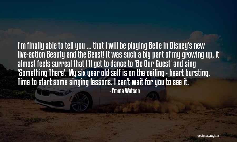 A Year's Time Quotes By Emma Watson