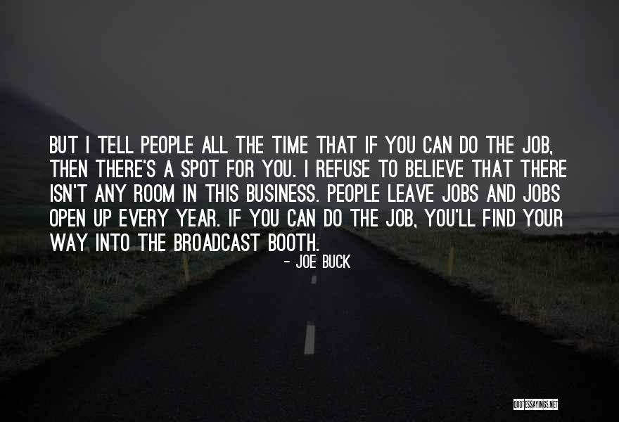 A Year's Time Quotes By Joe Buck