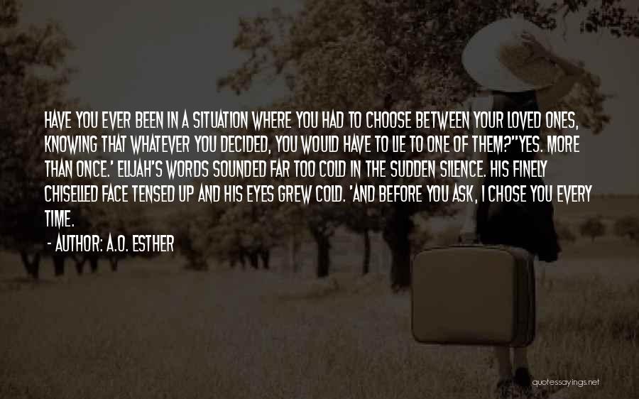 A Young Couple Love Quotes By A.O. Esther