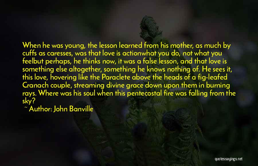 A Young Couple Love Quotes By John Banville