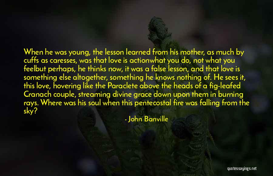 A Young Couple Love Quotes By John Banville