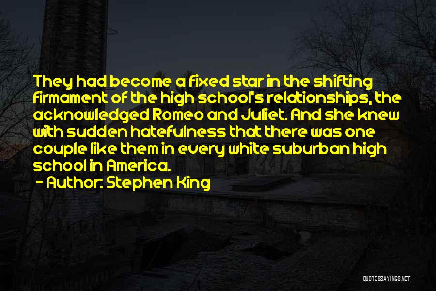 A Young Couple Love Quotes By Stephen King