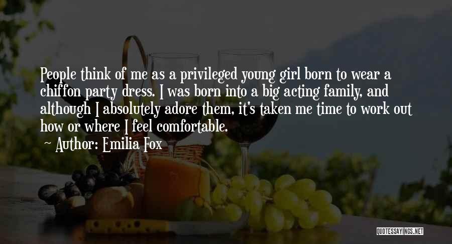A Young Family Quotes By Emilia Fox