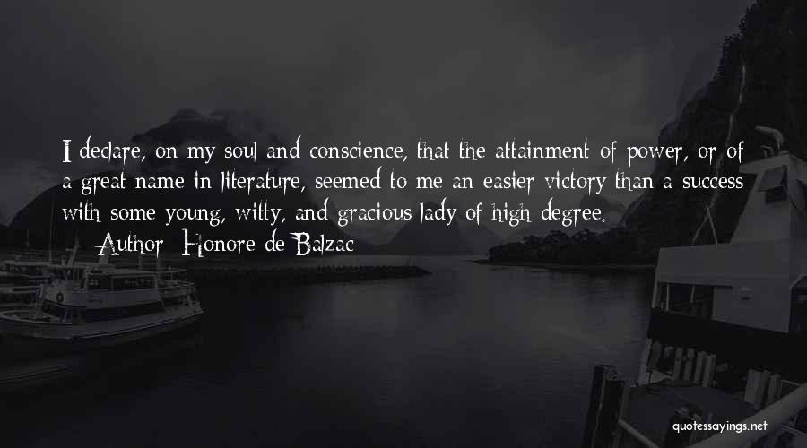 A Young Lady Quotes By Honore De Balzac