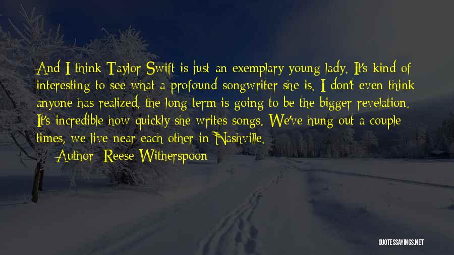 A Young Lady Quotes By Reese Witherspoon