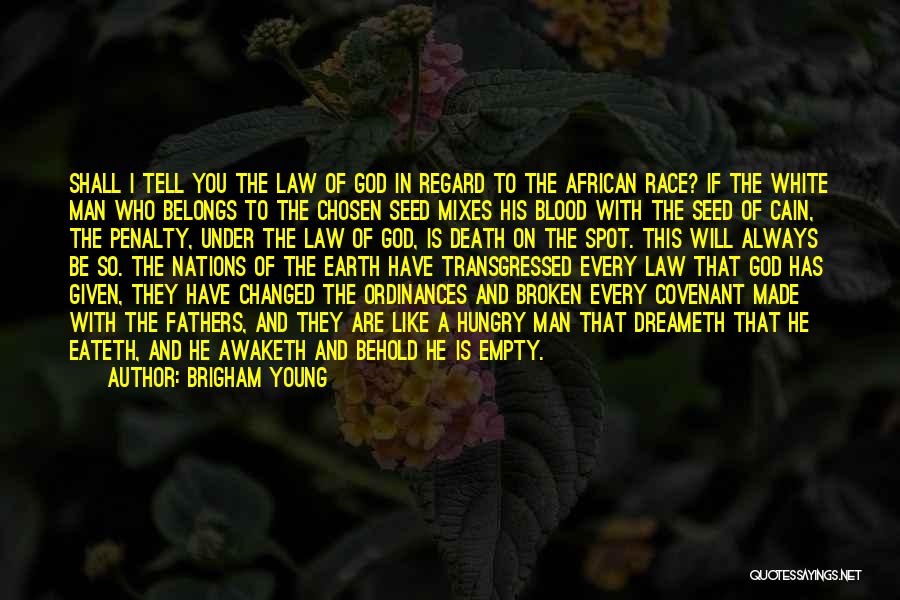 A Young Man's Death Quotes By Brigham Young