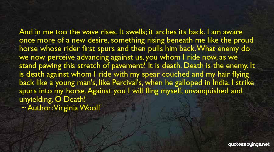 A Young Man's Death Quotes By Virginia Woolf