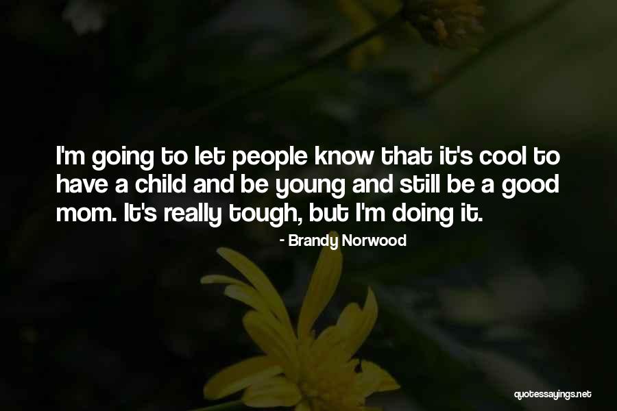 A Young Mom Quotes By Brandy Norwood A Young Mom Quotes By Brandy Norwood