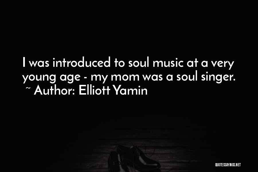 A Young Mom Quotes By Elliott Yamin