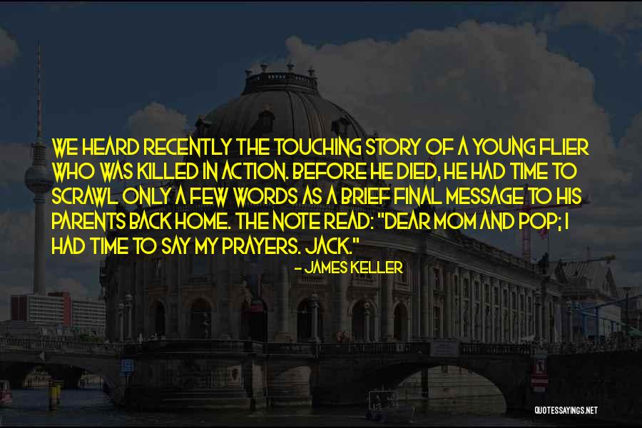 A Young Mom Quotes By James Keller A Young Mom Quotes By James Keller