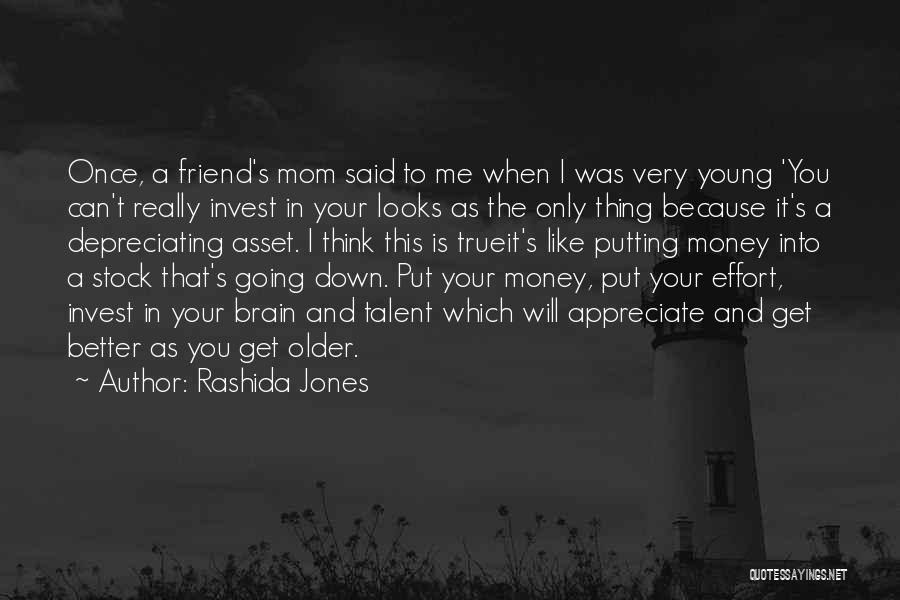 A Young Mom Quotes By Rashida Jones