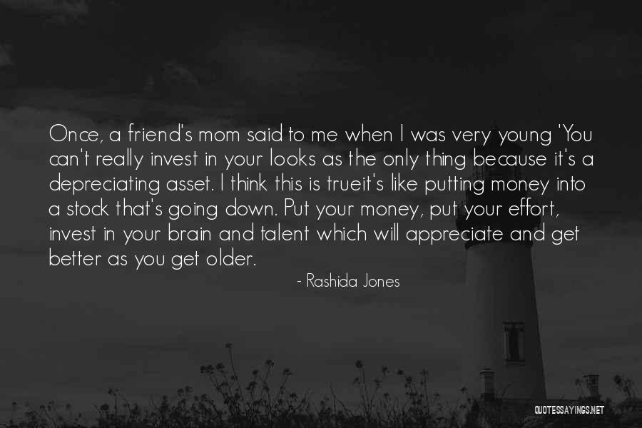 A Young Mom Quotes By Rashida Jones