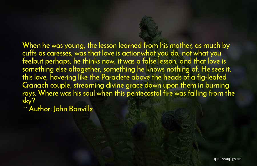 A Young Mother's Love Quotes By John Banville