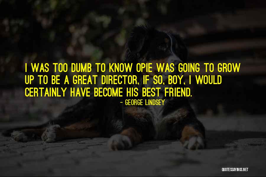 A-z Best Friend Quotes By George Lindsey