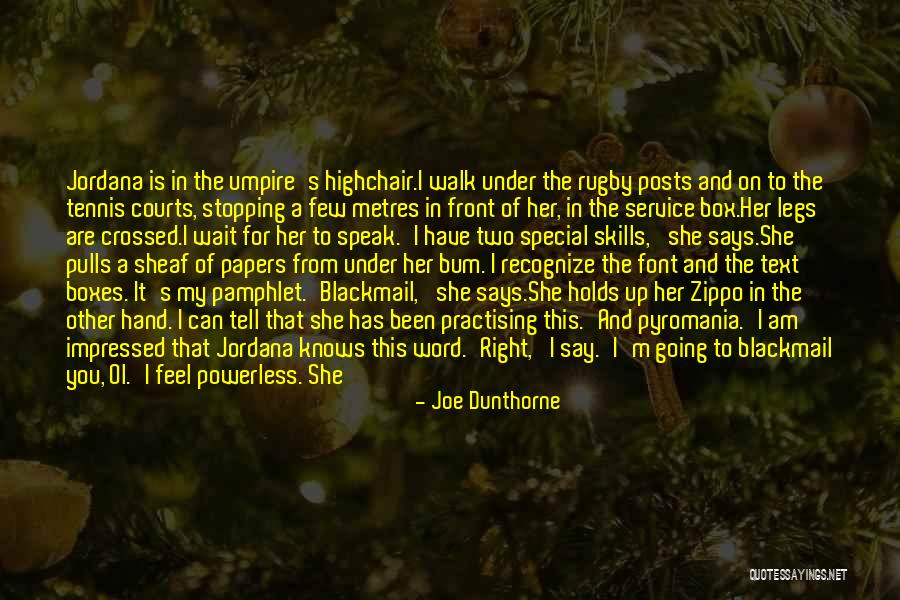 A Zippo Quotes By Joe Dunthorne