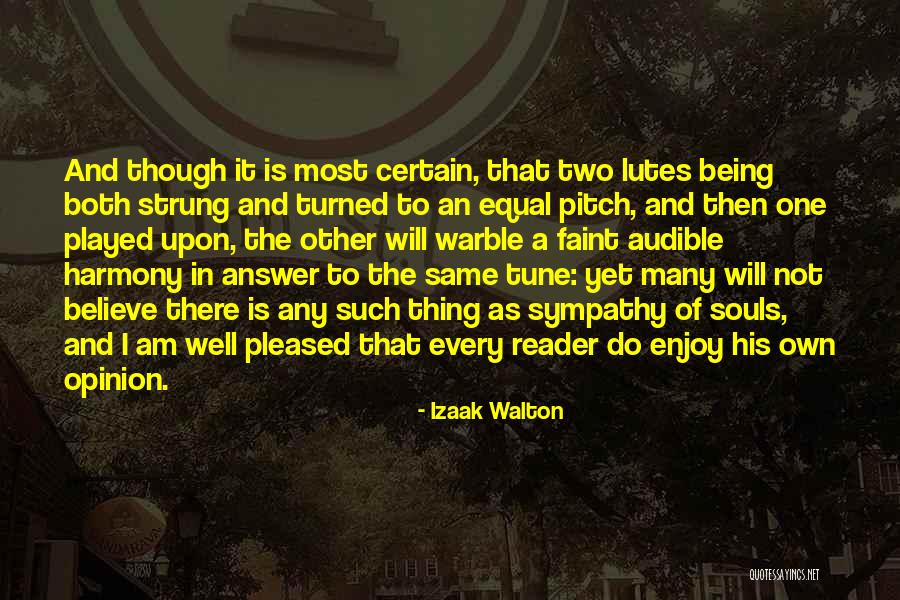A6 Audi Quotes By Izaak Walton A6 Audi Quotes By Izaak Walton