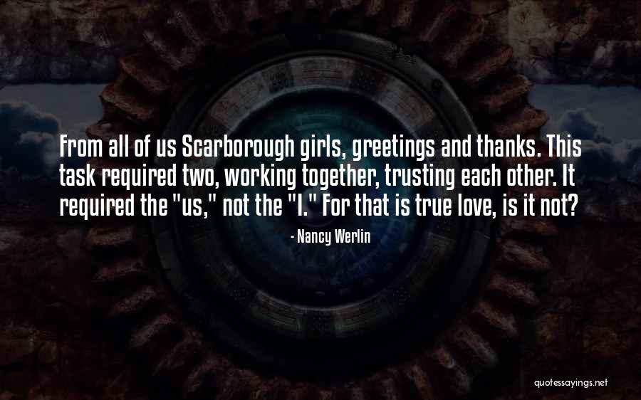 Aachener Quotes By Nancy Werlin Aachener Quotes By Nancy Werlin