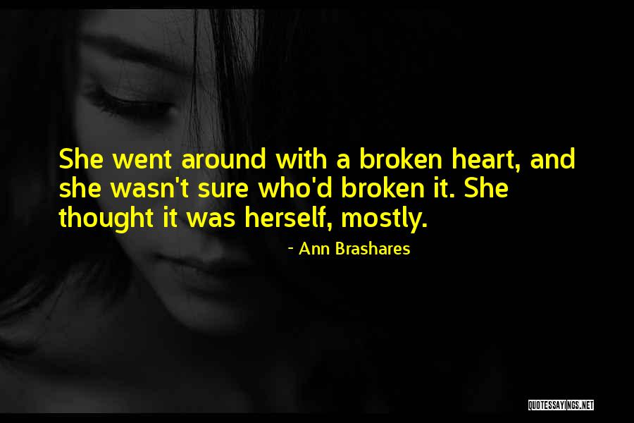 Aadland Flynn Quotes By Ann Brashares Aadland Flynn Quotes By Ann Brashares
