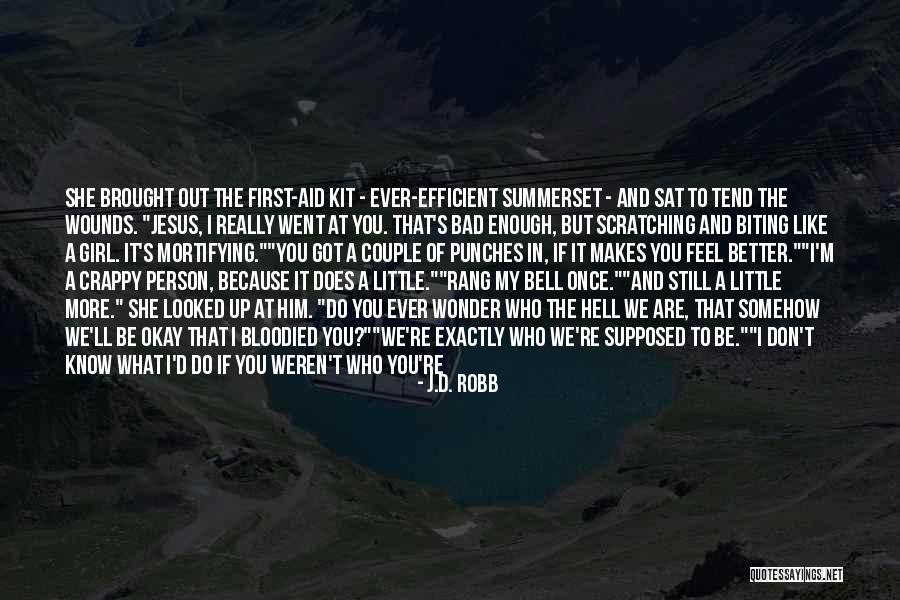 Aamann Personal Care Quotes By J.D. Robb Aamann Personal Care Quotes By J.D. Robb