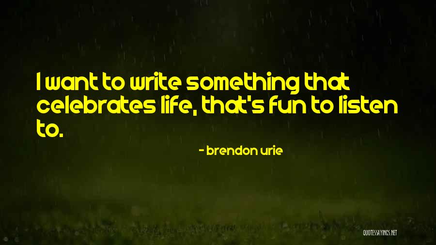Aanchal Ke Quotes By Brendon Urie Aanchal Ke Quotes By Brendon Urie
