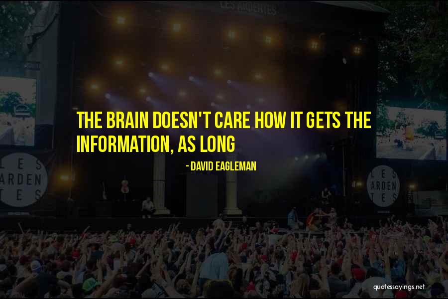 Aankhon Par Quotes By David Eagleman Aankhon Par Quotes By David Eagleman