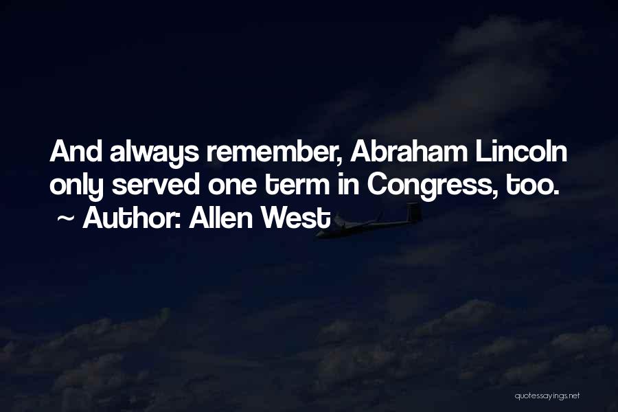 Aaralyn Thornton Quotes By Allen West