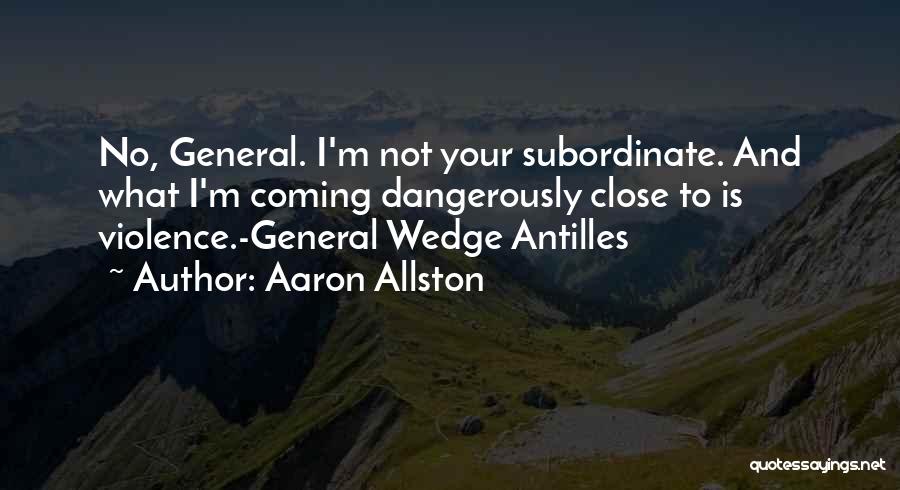 Aaron Allston Quotes 141729