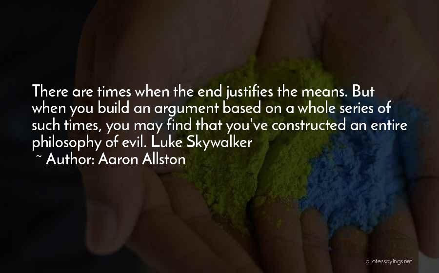 Aaron Allston Quotes 221833