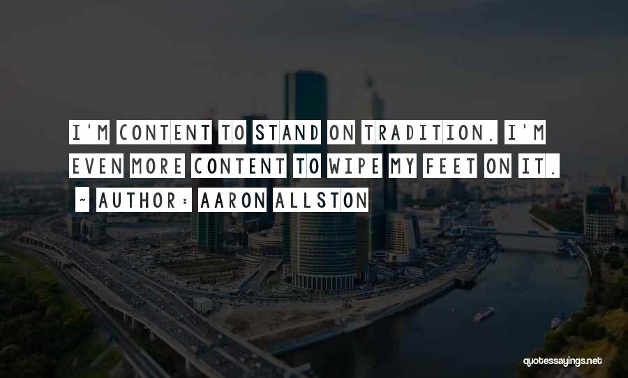 Aaron Allston Quotes 348961