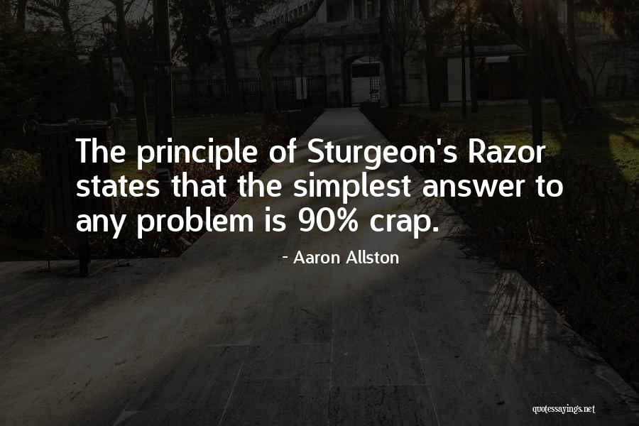 Aaron Allston Quotes 598715