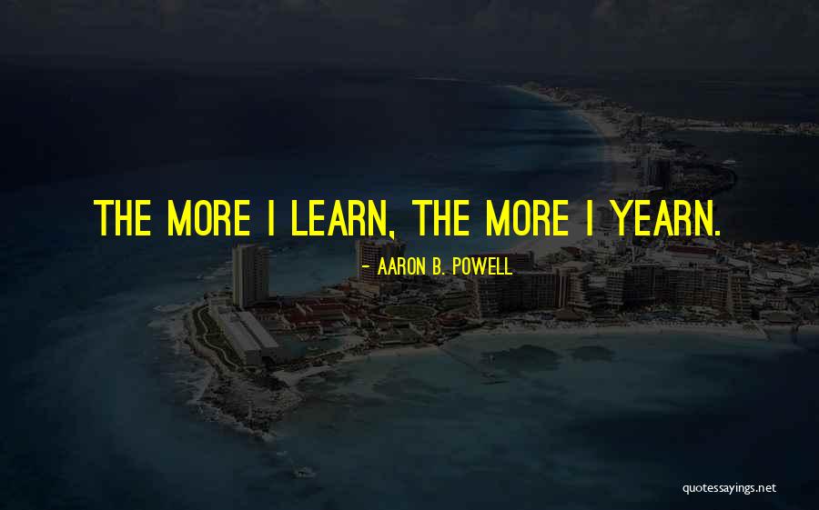 Aaron B. Powell Quotes 2101848 Aaron B. Powell Quotes 2101848