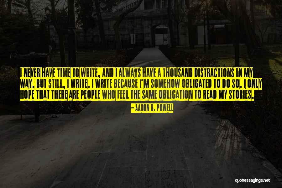 Aaron B. Powell Quotes 801148 Aaron B. Powell Quotes 801148