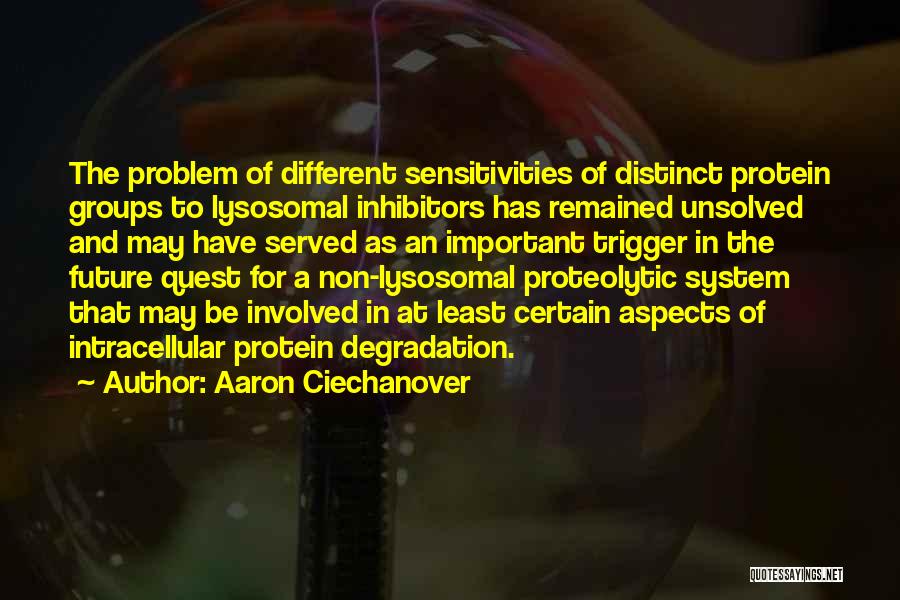 Aaron Ciechanover Quotes 370549