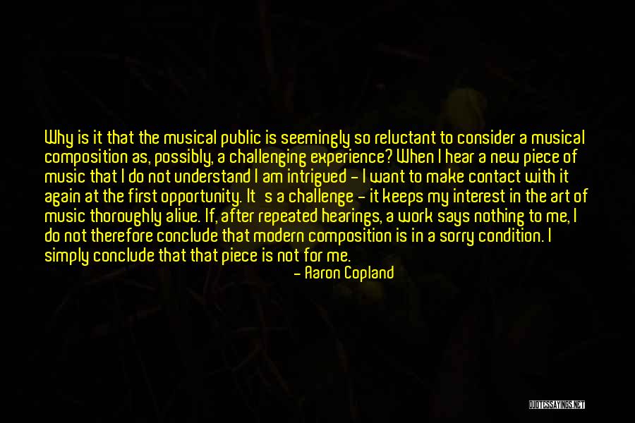 Aaron Copland Quotes 781237 Aaron Copland Quotes 781237