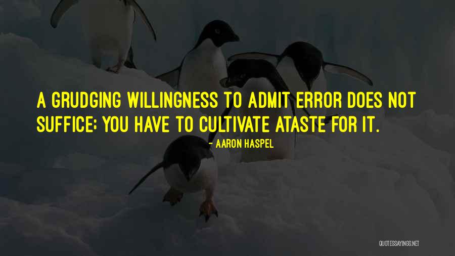 Aaron Haspel Quotes 571263