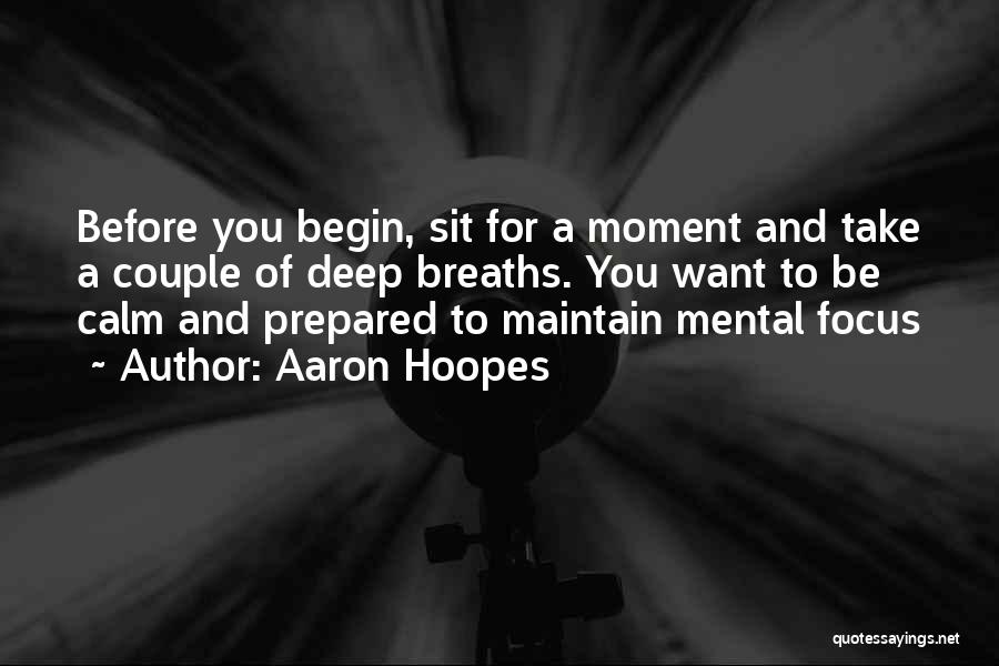 Aaron Hoopes Quotes 1910921